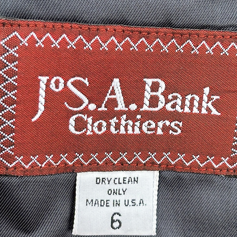 JoS.A.Bank tartan plaid blazer 6-8 - Picture 5 of 9